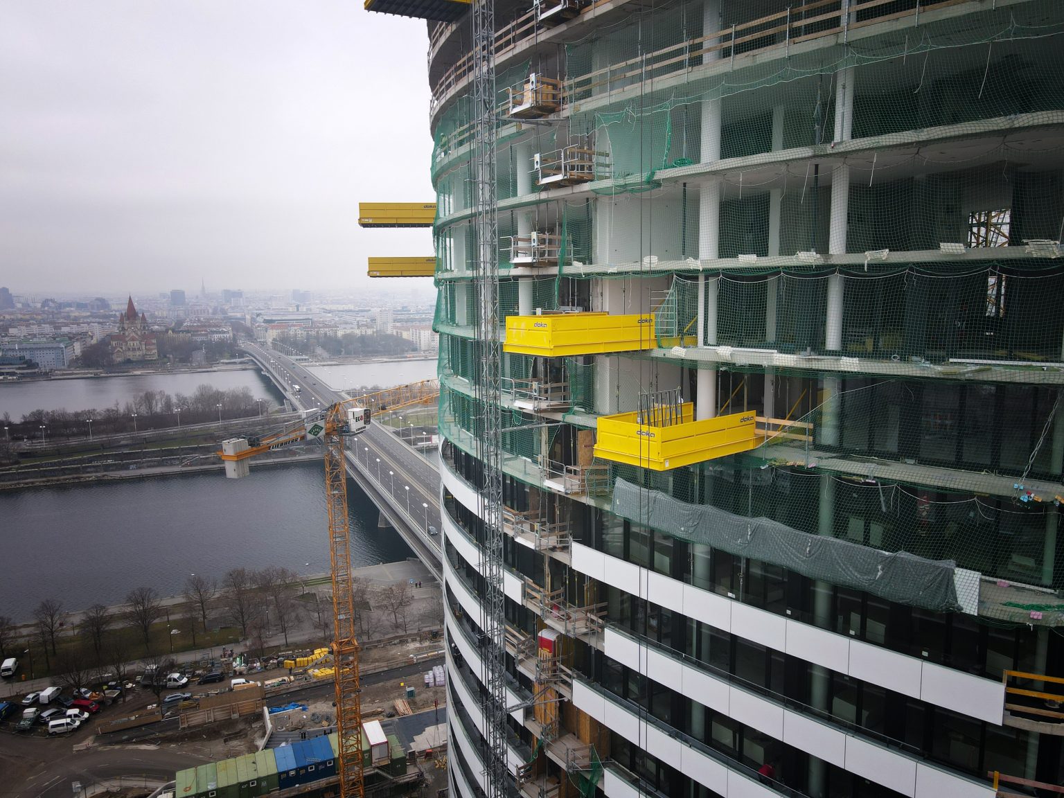 Danube Flats der höchste Wohnturm Österreichs DOKA Blog