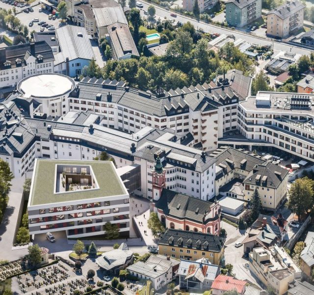 DokaXdek beim Neubau des Kardinal-Schwarzenberg-Klinikums